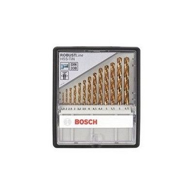Kit fraise à hélice HSS, Robust Line, 6 pièces - Bosch Professional