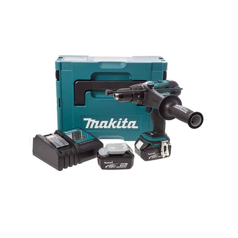 Makita Perceuse Visseuse Percussion 18 V 5 Ah Dhp458rtj